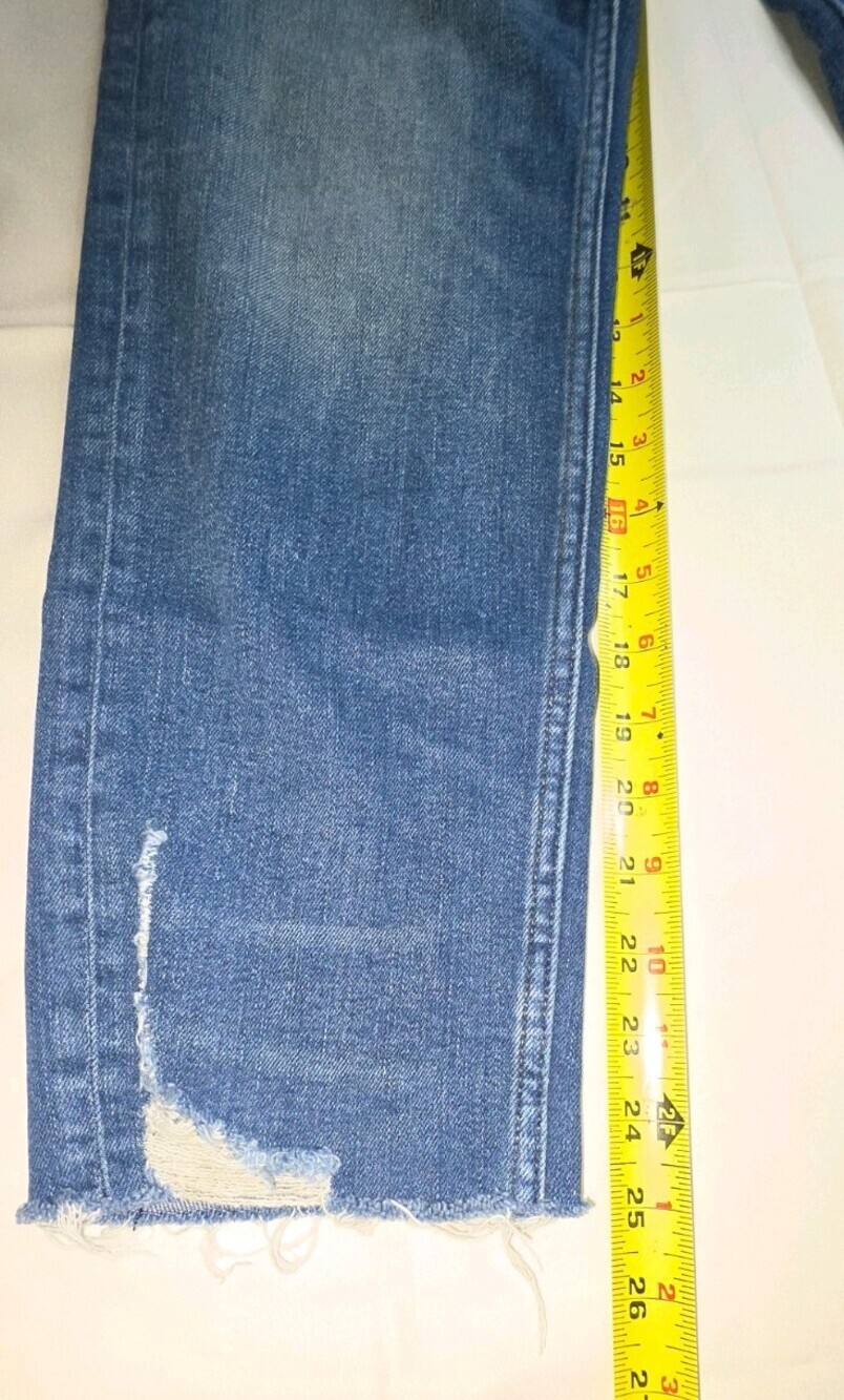 Zara Women's Blue Jeans Size 36 Sku 169 - Picture 2 of 8
